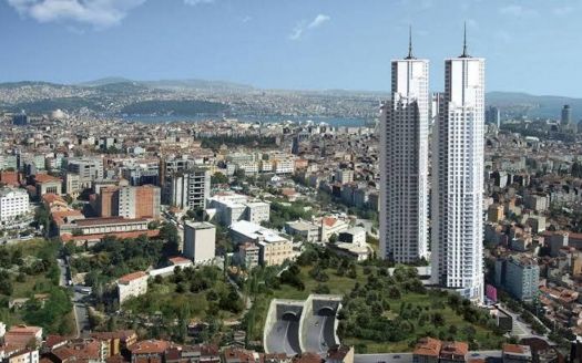 Bomonti apartments in Istanbul, Turkey. Ideal for the Turkisk Citizenship By Investment program.